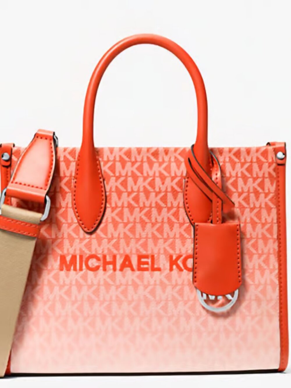 MICHAEL KORS Signature MK Logo Satchel